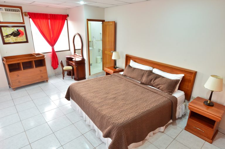 Casa Marina Galapagos Red Master Bedroom