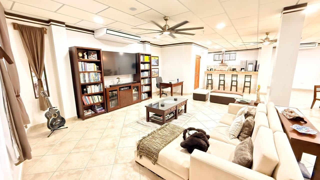 Casa Marina Galapagos living room with comfortable seating