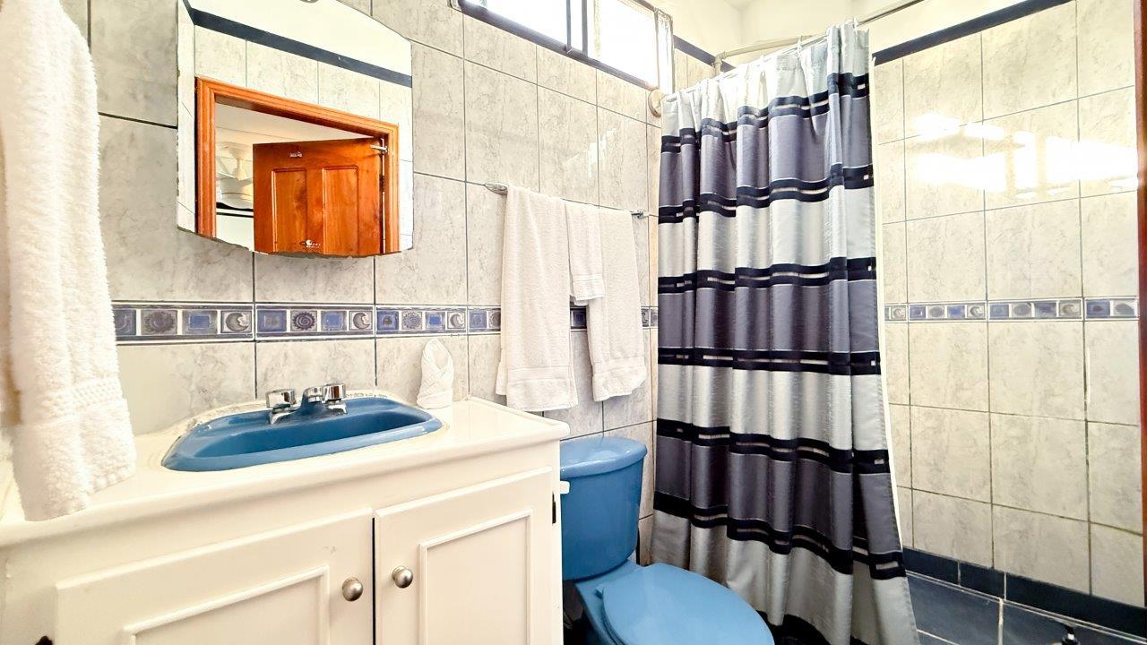 Deep Blue Bedroom detail