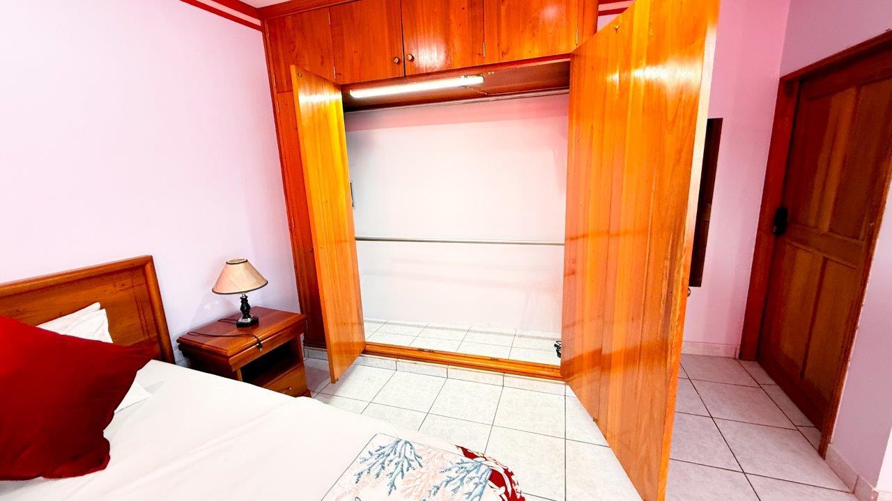 Red Master Bedroom view
