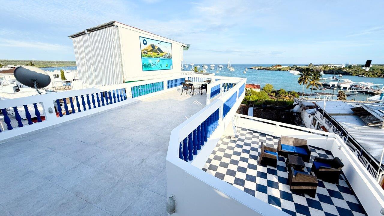Casa Marina upper terrace
